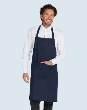 LISBON - Cotton Heavyweight Bib Apron with Pocket : Tabliers
