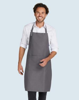 LISBON - Organic Heavyweight Bib Apron with Pocket : Tabliers