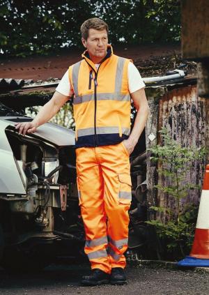 Pantalon Cargo haute visibilité : Pantalons de sécurité