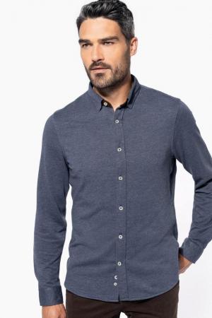 Chemise Jacquard manches longues : Chemises