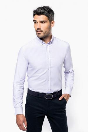 Chemise Oxford manches longues homme : Chemises