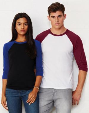 Triblend 3/4 Sleeve Baseball Tee : T-shirts