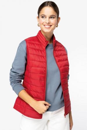 Bodywarmer écoresponsable léger femme : Bodywarmer