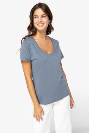T-shirt écoresponsable slub femme : T-shirts