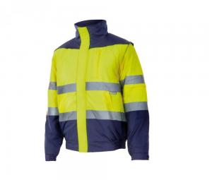 BLOUSON MATELASSE BICOLORE HAUTE VISIBILITÉ : Blousons de sécurité