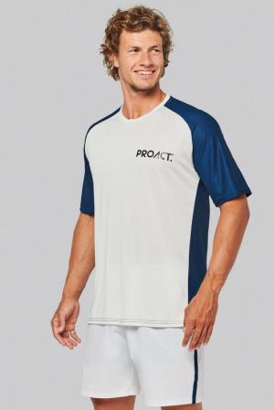 T-shirt de padel bicolore manches raglan personnalisé : T-shirts techniques