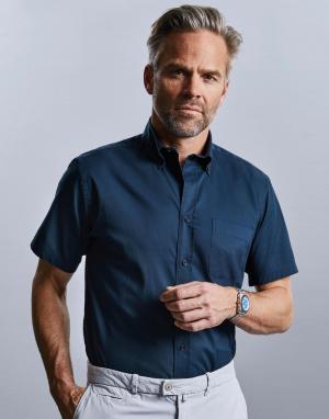 Men´s Short Sleeve Classic Twill Shirt : Chemises