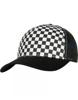 Checkerboard Retro Trucker : Casquettes