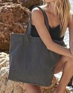 Grand tote bag mélange recyclé épais W965