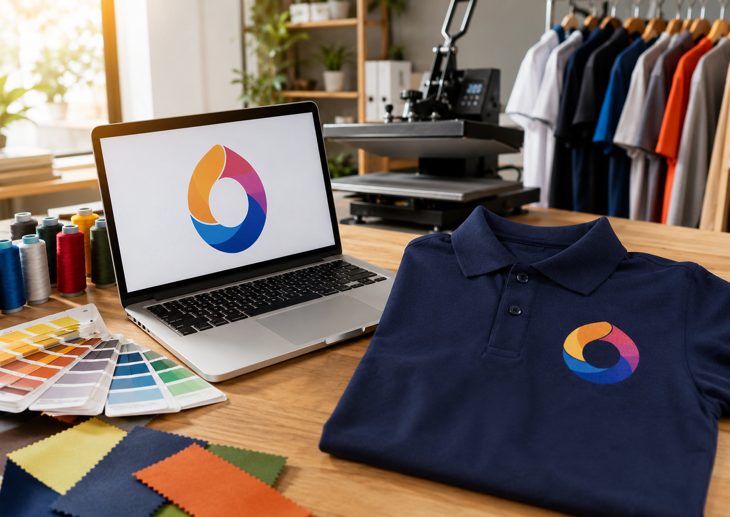 Pourquoi la couleur de votre logo peut-elle changer entre l’écran et le vêtement ?