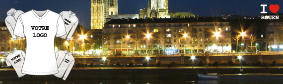 Impression t-shirt Rouen